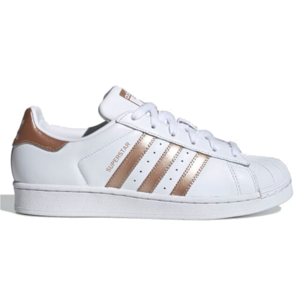 Adidas Superstar Rose Gold (copper)  Sneakers, 8.5